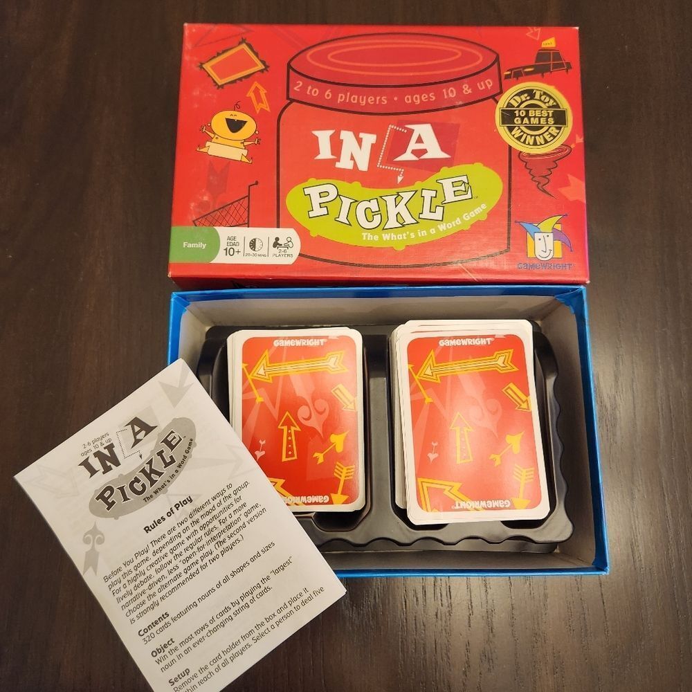 🩵Vintage In A Pickle 2004 Edition Card Game - Picture 2 of 6